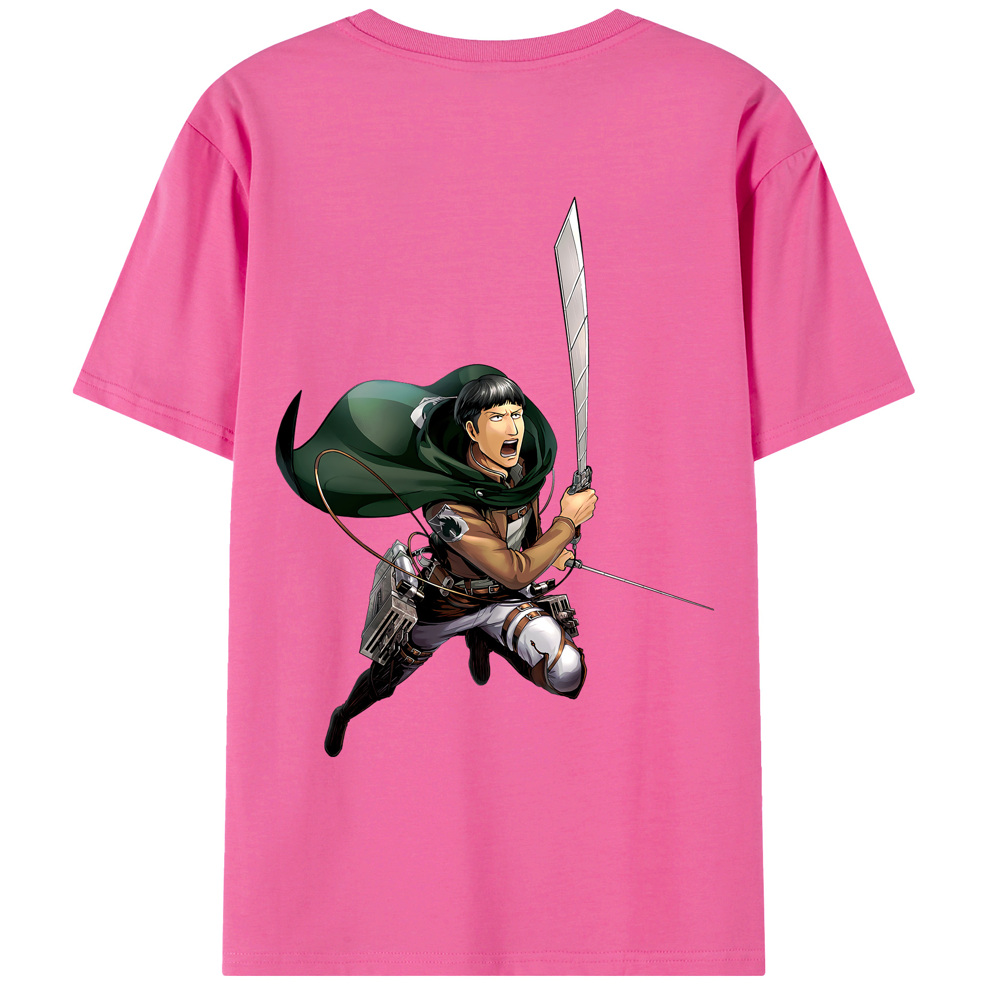 （画像用） 進撃の巨人 Attack on Titan レディース半袖Tシャツ(バックプリント)